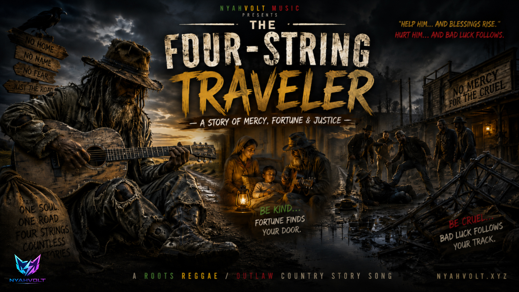 The Four String Traveler